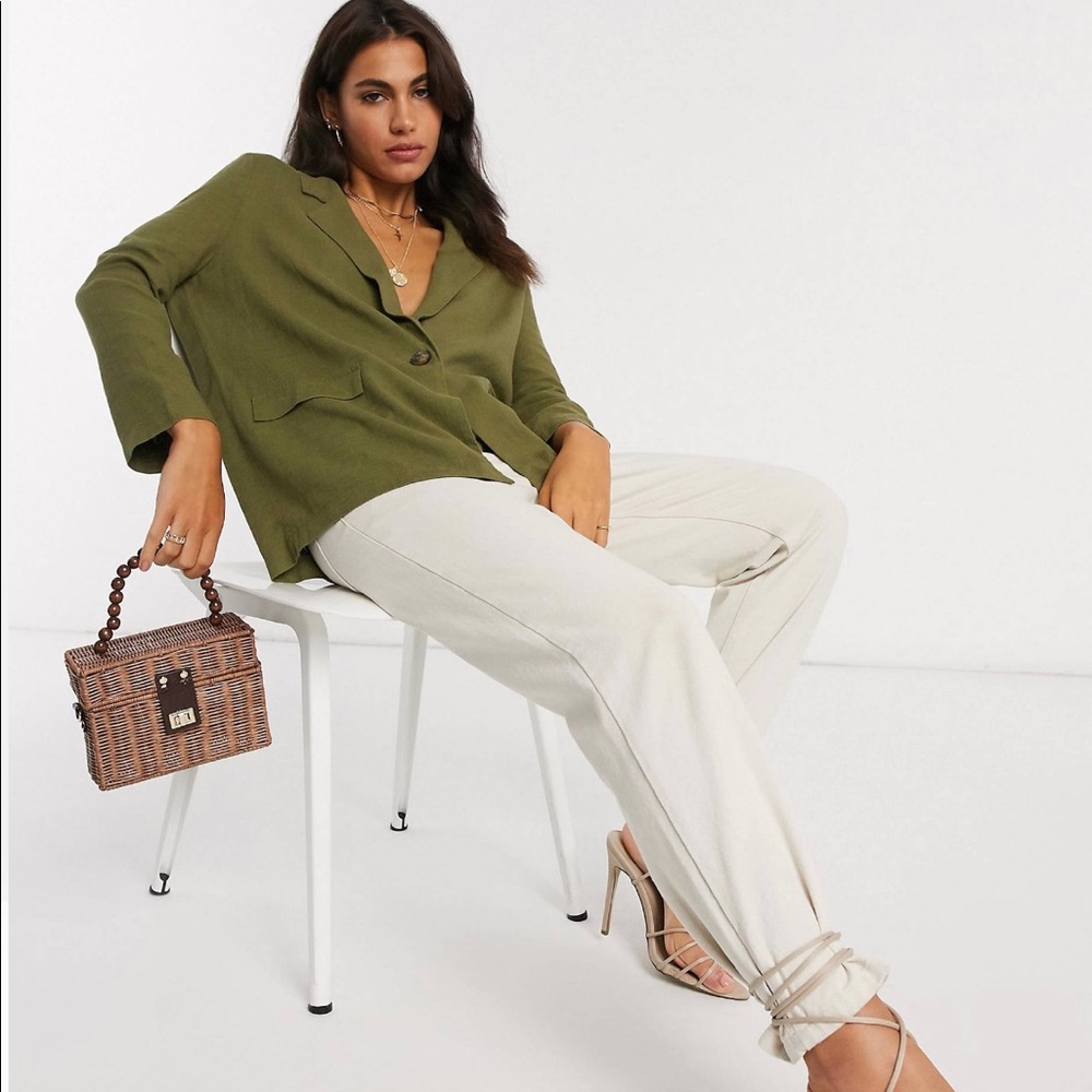 ASOS Linen Blazer